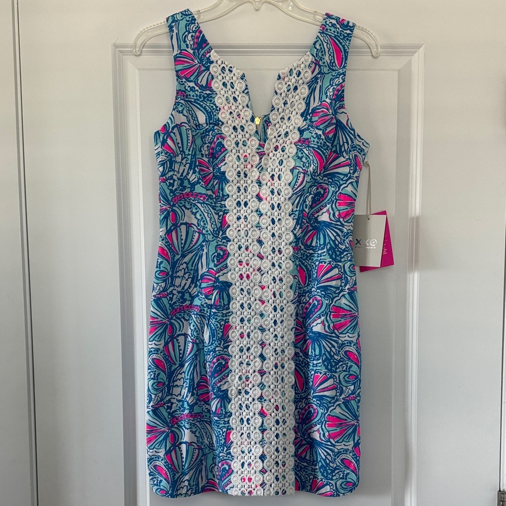 NWT Lilly Pulitzer for Target, Sleeveless Blue and Pink dress